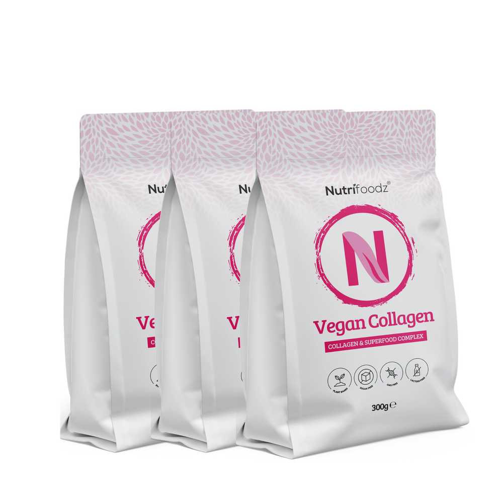 Nutrifoodz Vegan Collageen - 3 pack (10% korting)