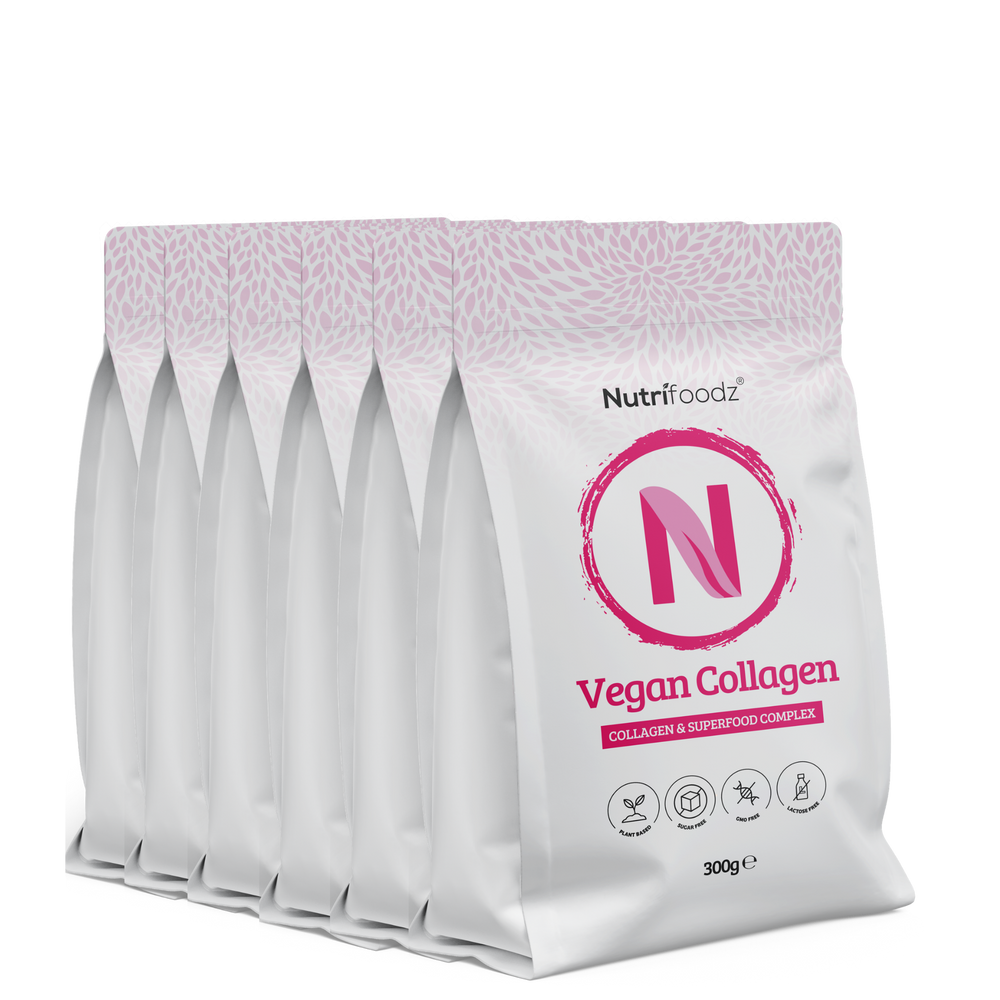 Nutrifoodz Vegan Collageen - 6 pack (15% korting)