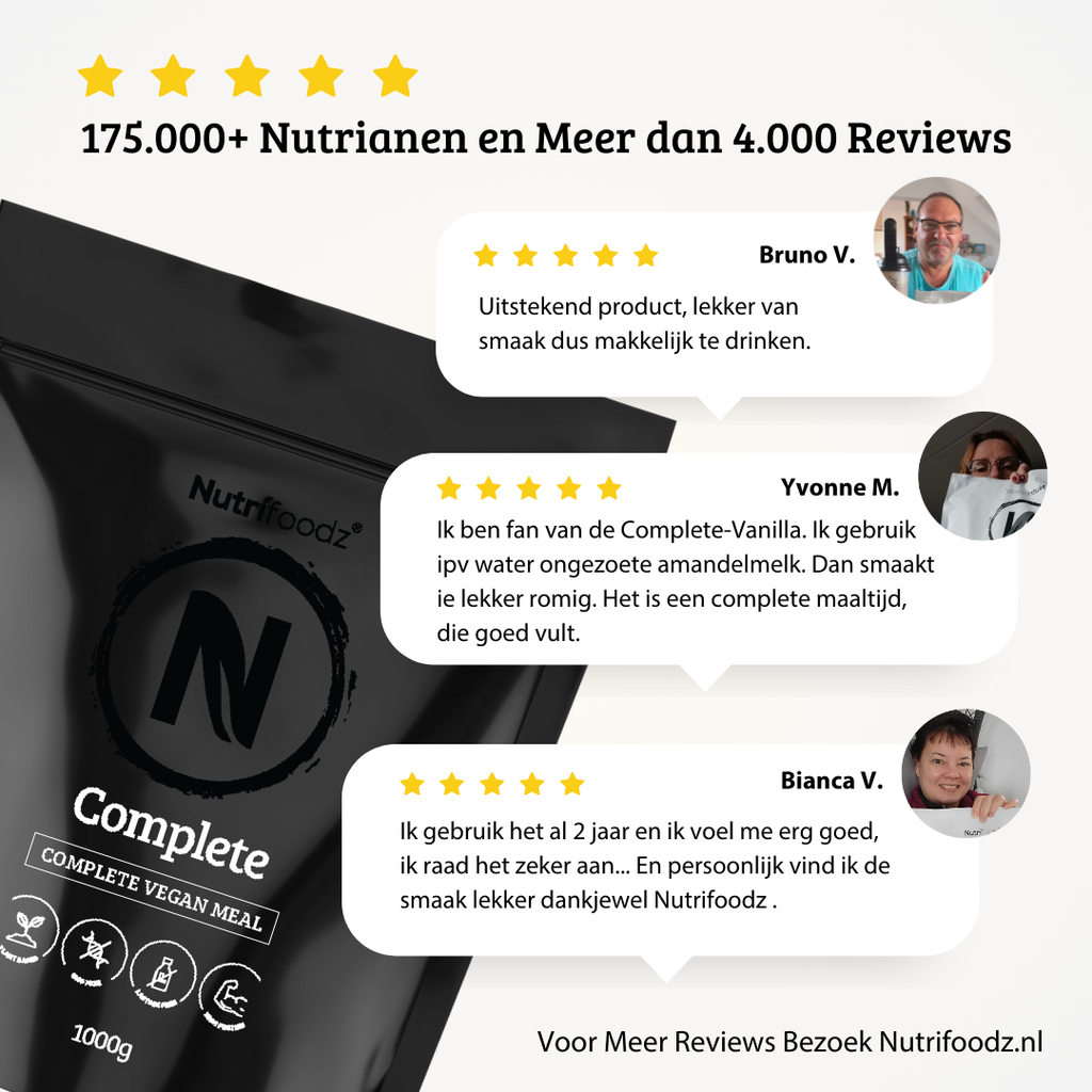 Nutrifoodz® Complete - Vanilla - 0% korting