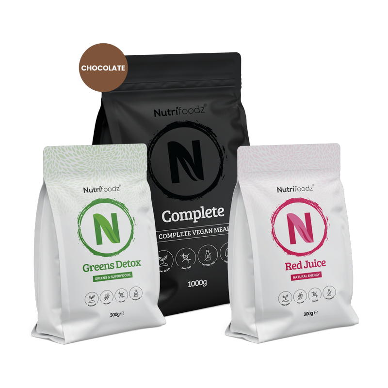 Nutrifoodz® Breakfast Routine Complete Chocolate Pakket