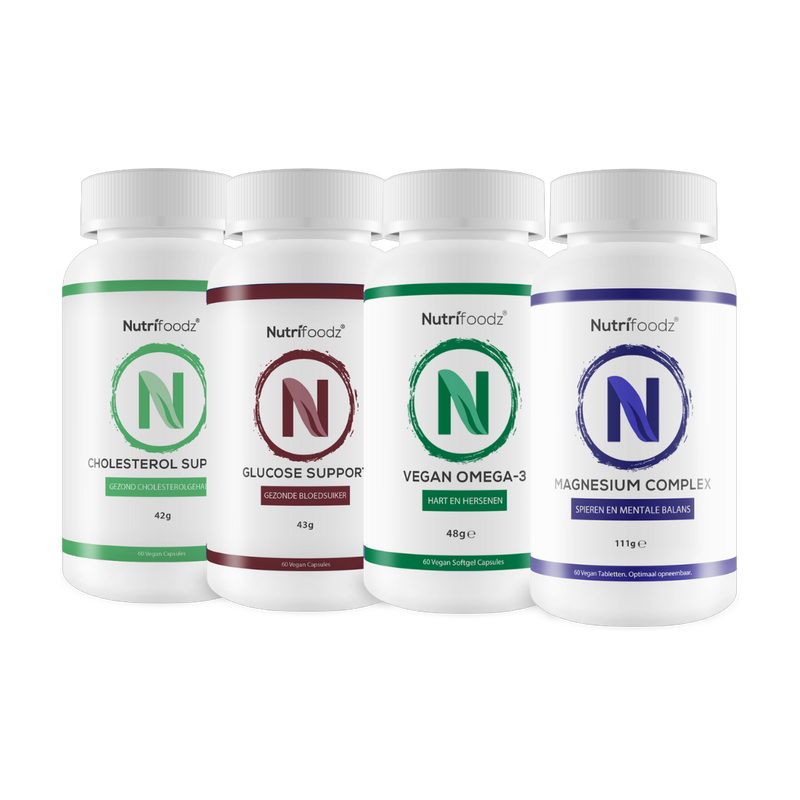 Nutrifoodz® Vier-in-één Vitaliteitspakket