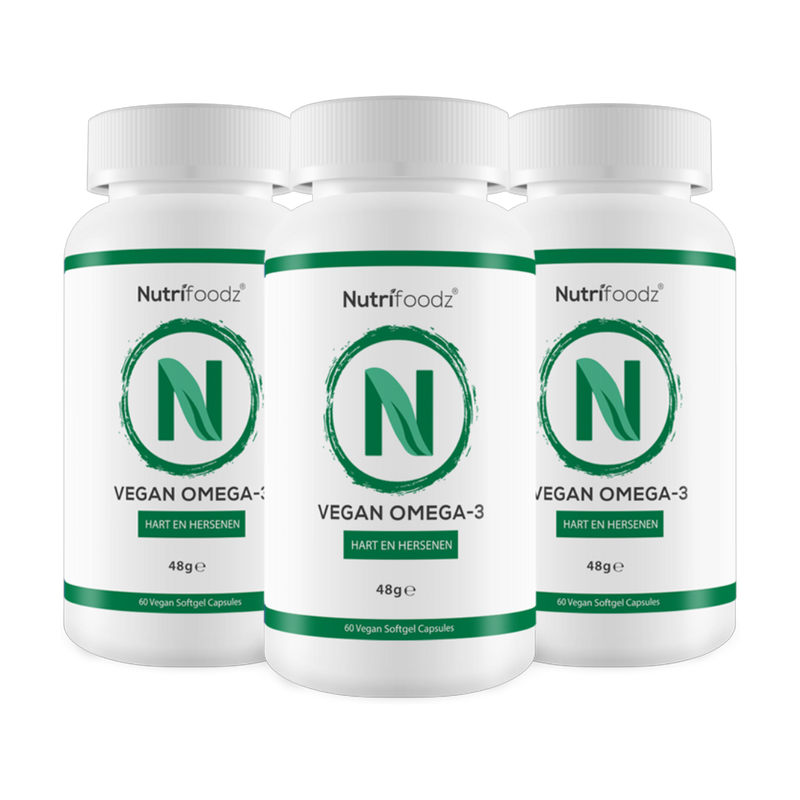 Nutrifoodz® Vegan Omega-3 - 3 Pack (10%korting)